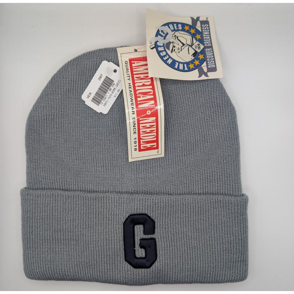 Vintage The Negro Leagues Washington Grays Embroidered Beanie Knit Hat